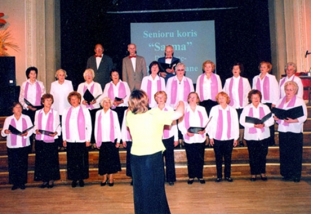 Senioru koris «Sarma» (foto – Laimonis Šulcs).
Autors: Bauskas Dzīve