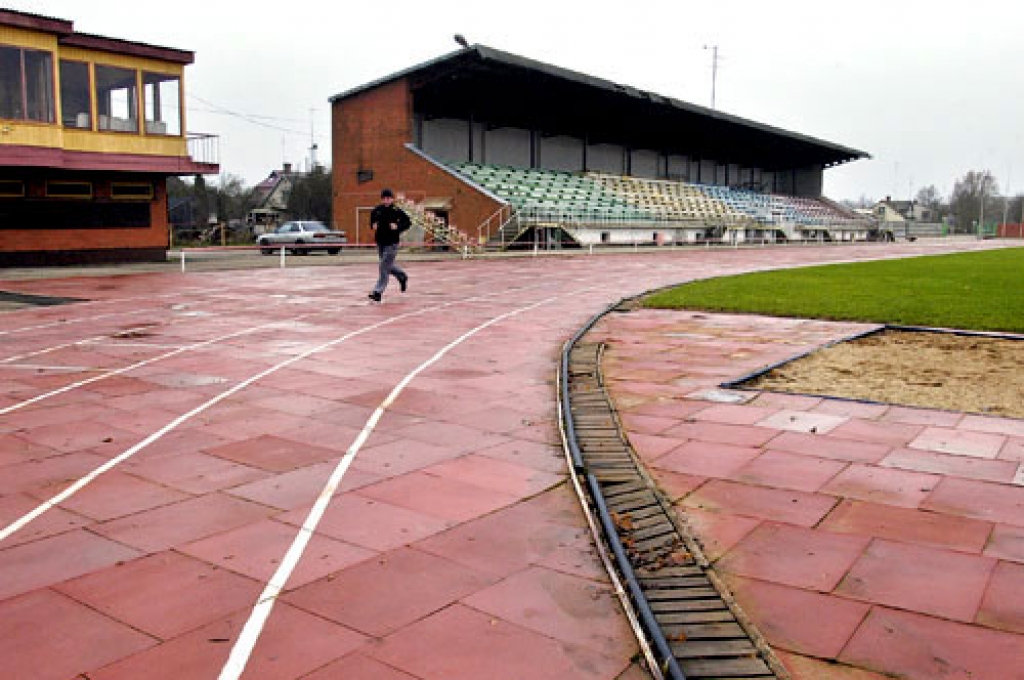 Bauskas stadions.
Autors: No arhīva.