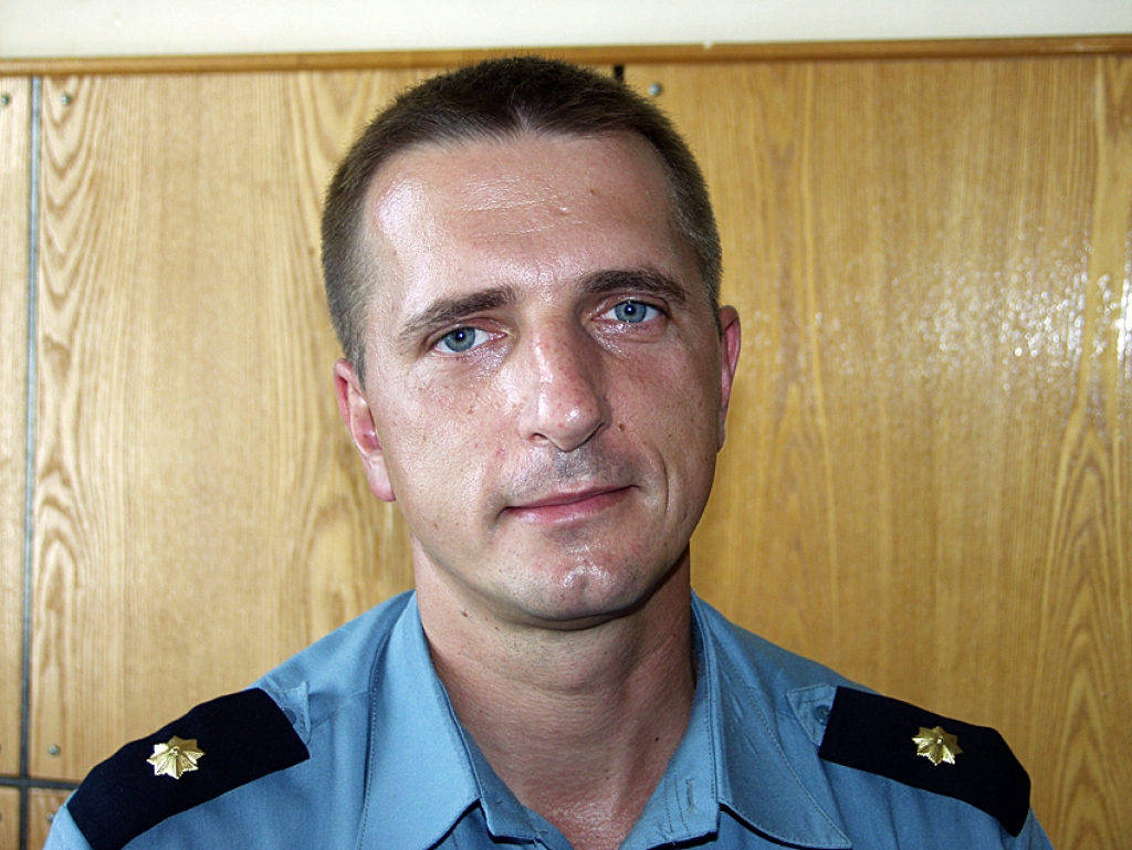 Atstādinātais Kārtības policijas priekšnieks Uģis Spalis.
Autors: no arhīva.