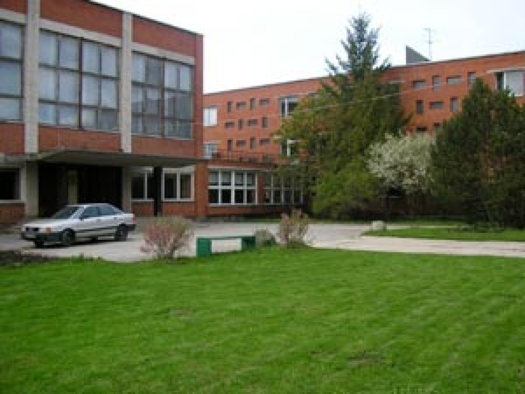 Mežotnes internātvidusskolas ēka.
Autors: No skolas albuma.