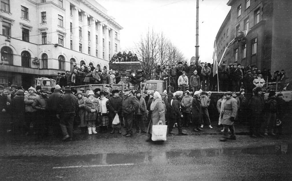 Fotomirklis no barikāžu laikiem.
Autors: barikades.lv