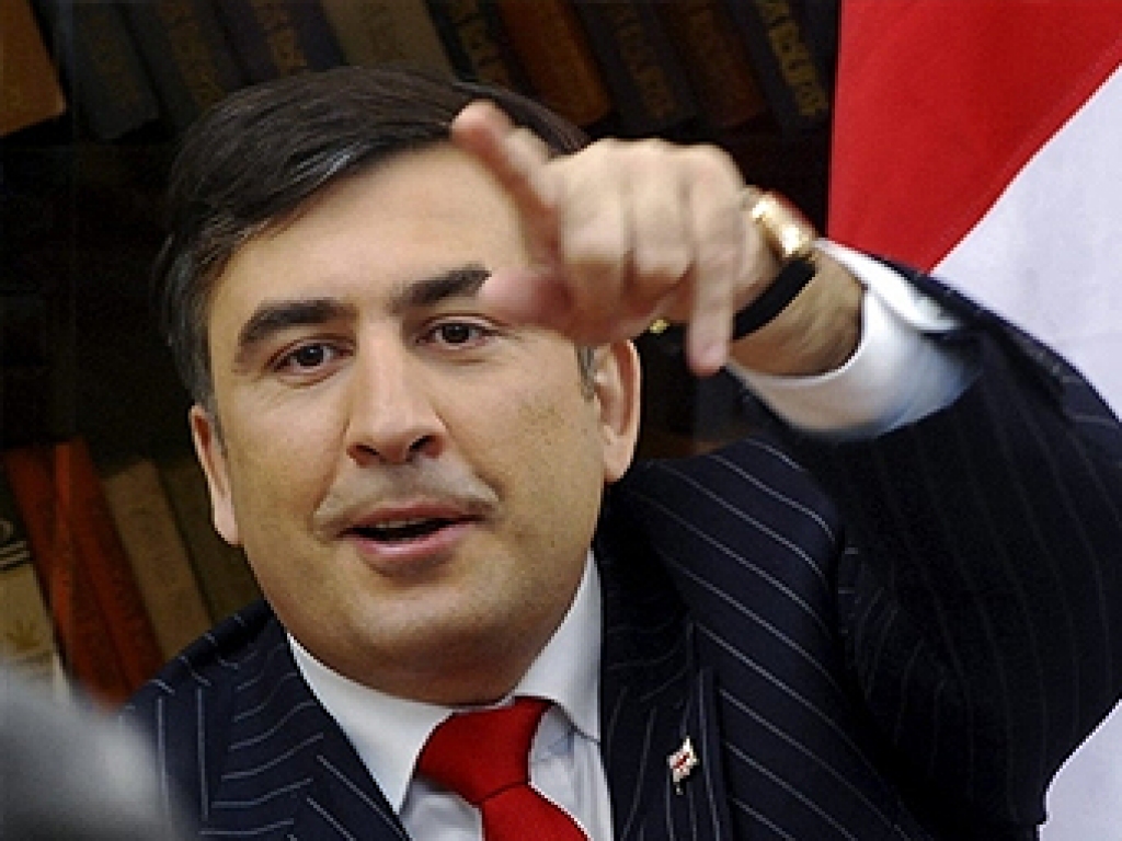 Gruzijas līderis Mihails Saakašvili 
Autors: AFP