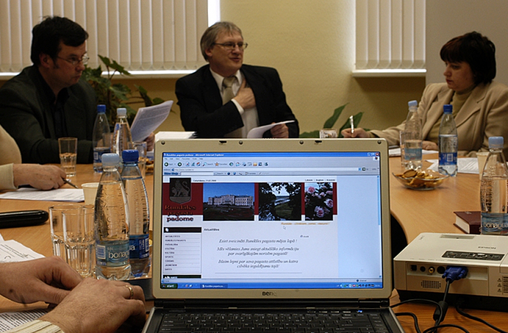 Mirkļi no mājas lapas prezentācijas 21. februārī.
Autors: Ivars Bogdanovs