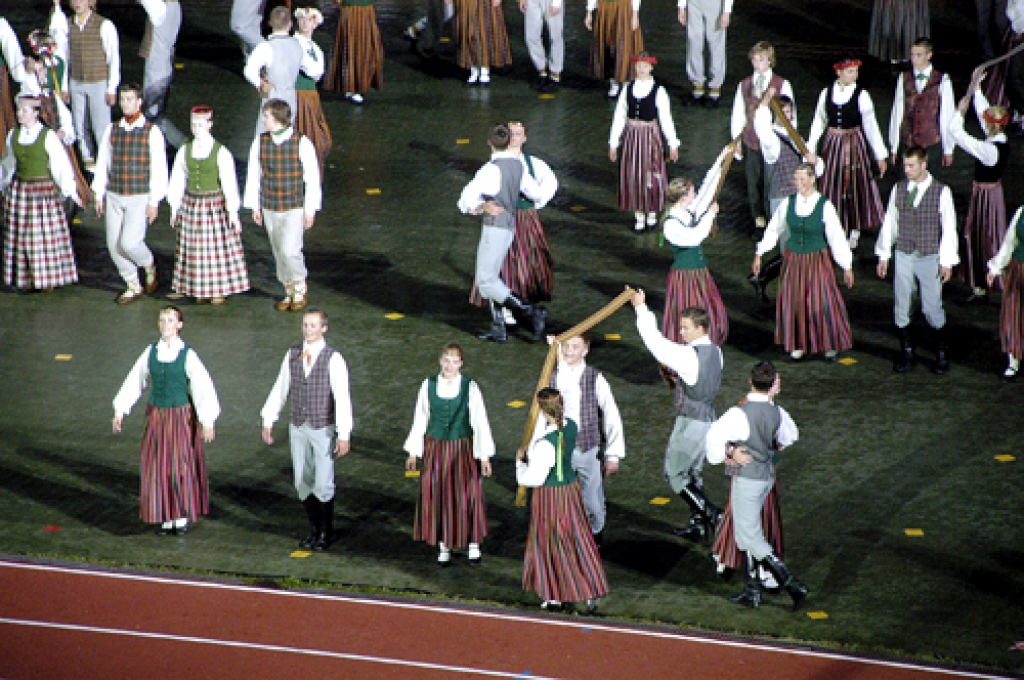 Lieluzveduma «Izdejot laiku» ģenerālmēģinājums Daugavas stadionā.
Autors: Ivars Bogdanovs