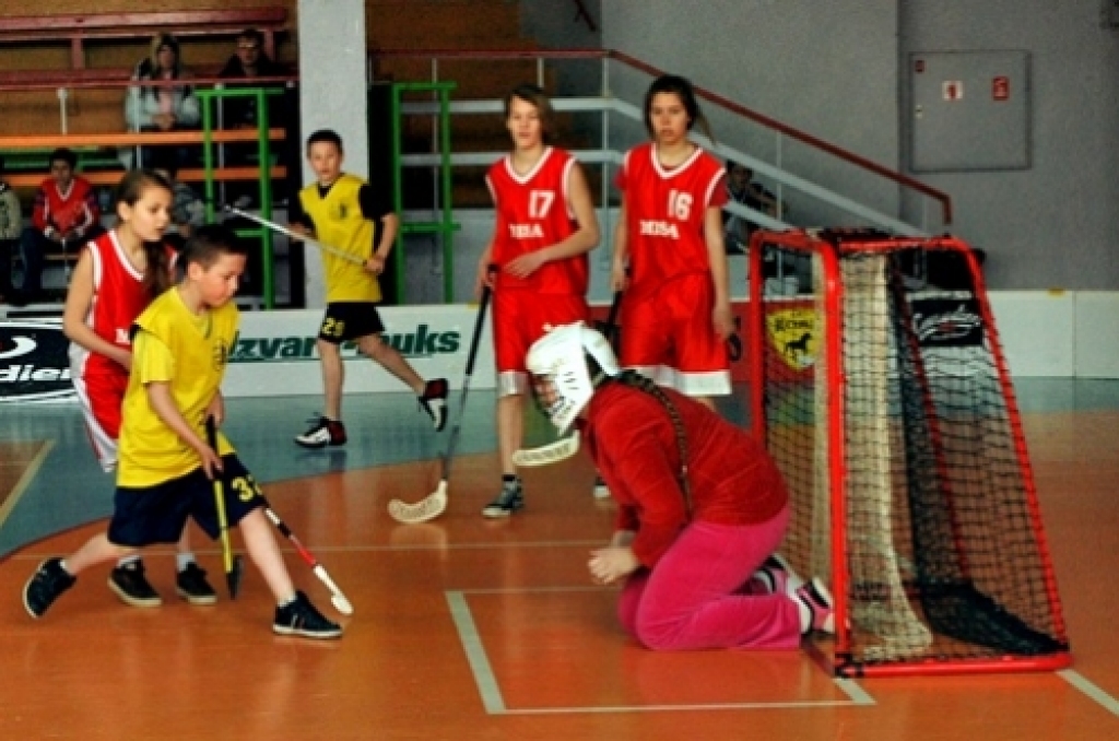 Bauskas novada sacensībās florbolā 1997./98 dzimušiem skolēniem piedalījās komandas arī no citiem novadiem - Rundāles un Vecumnieku. Līdz šim ierastajās puišu sacensībās bija ieradusies arī meiteņu komandu no Misas vidusskolas. Bet kārtējo...
Autors: Uldis Varnevičs