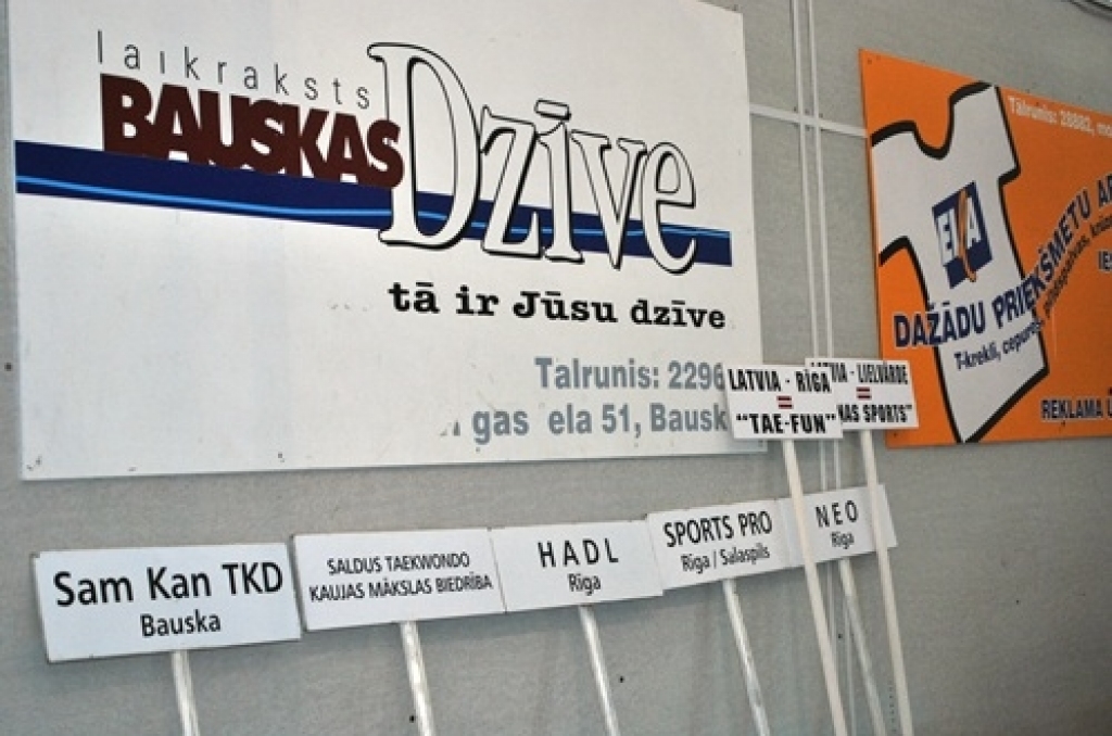 Latvijas Teikvondo kaujas mākslas federācijas atklātais čempionāts «Bauskas kauss 2011» notika 16. aprīlī sporta namā «Mēmele». Kopā ar Bauskas «Sam Kan TKD» kluba biedriem piedalījās arī viesi no «Sports PRO», «NEO», «Hadl», «Taifūns»...
Autors: Uldis Varnevičs