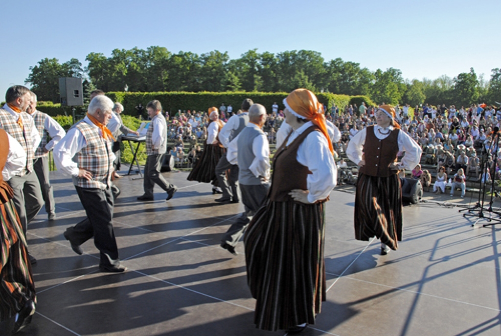 4.jūnijā rundālieši svinēja jau otros novada svētkus. Uz tiem ļaudis pulcējās Rundāles pils dārzā. Svētkus kuplināja krāšņs gājiens un bagātīgs koncerts.
Autors: Ivars Bogdanovs