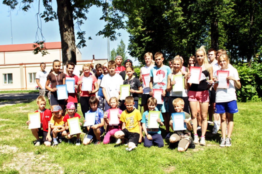 2013. gada «Kurmenes skrējiena» dalībnieki. 
Autors: Uldis Varnevičs