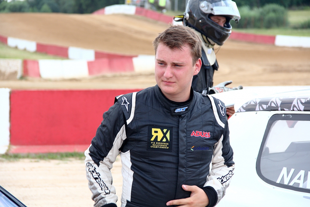 Reinis Nitišs pēc uzvaras «Mūsā» gatavojas Eiropas rallijkrosa čempionāta 7. posmam Francijā. 
Autors: Artūrs Enkurs
