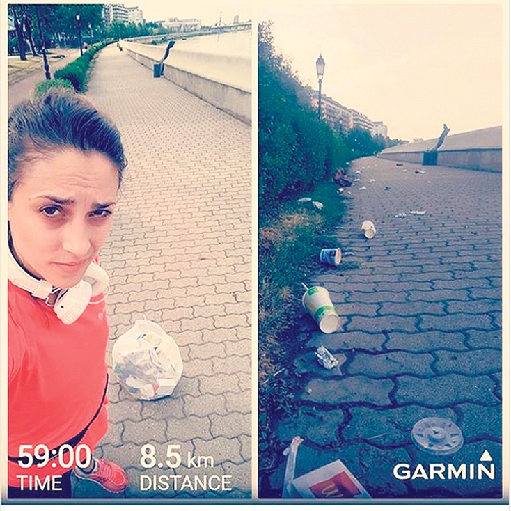 Cilvēki no visas pasaules sociālajos tīklos dalās ar bildēm ar mirkļbirku #plogging.
Autors: instagram.com