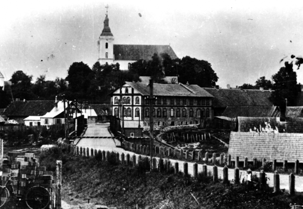 Skaistkalnes tilts pār Mēmeli, 1916. – 1917. gads.
Autors: No Skaistkalnes pagasta novadpētniecības materiālu krātuves "Novadnieki" arhīva.