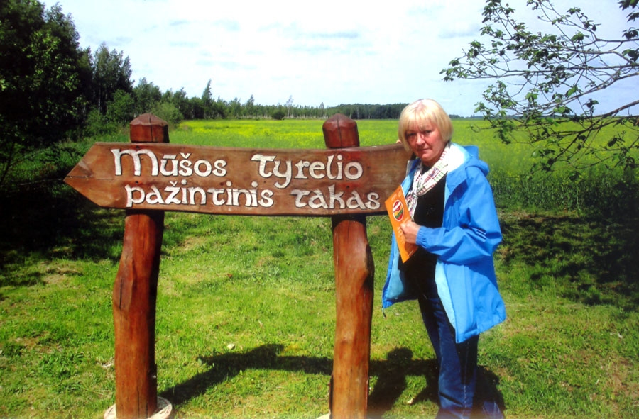 Dainai Mičulei pierobežas apceļošanas akcijā visjaukākos brīžus sagādājusi pastaiga Mūsas tīrelī.
Autors: no Mičuļu ģimenes albuma.