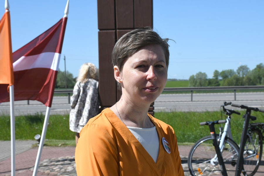 Inese Turkupole-Zilpure, tūrisma akcijas koordinatore, Bauskas
tūrisma informācijas centra vadītāja.
Autors: Ivars Bogdanovs