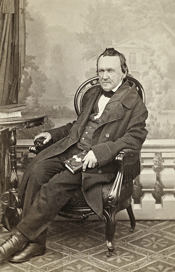 Kārlis Konstantīns Krauklings 70 gadu vecumā. Foto, 1862. gads.
Autors: Fotogrāfijas oriģināls Drēzdenes pilsētas muzejā («Stadtmuseum Dresden»).
