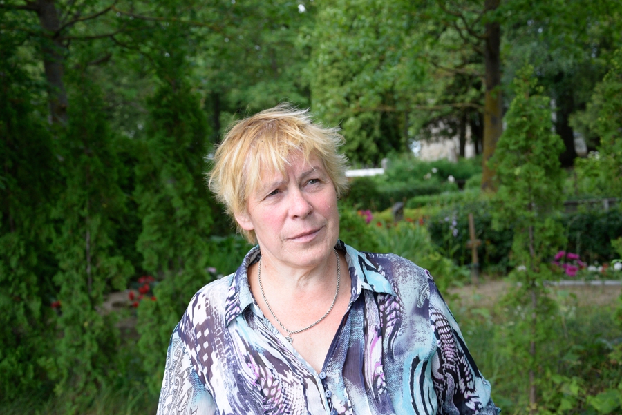 Silva Mežkaucka, kapu pārzine Svitenes pagastā.
Autors: no «Bauskas Dzīves» arhīva.