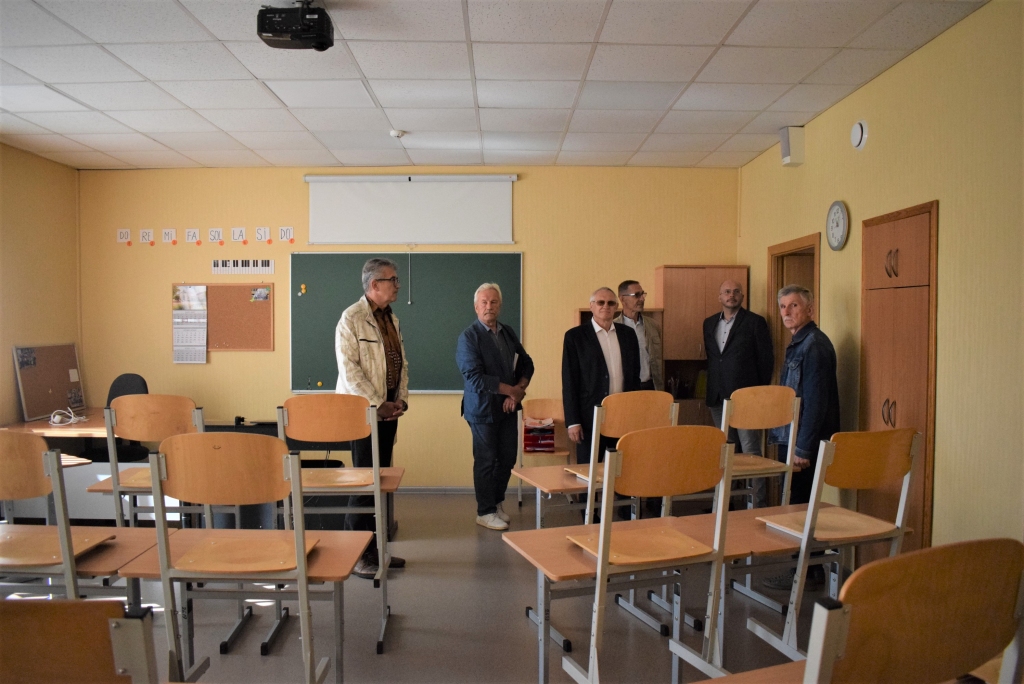 Bauskas Valsts ģimnāzijā (BVĢ).
Autors: turpmākie BVĢ foto - Bauskas novada pašvaldības sabiedrisko attiecību nodaļa.