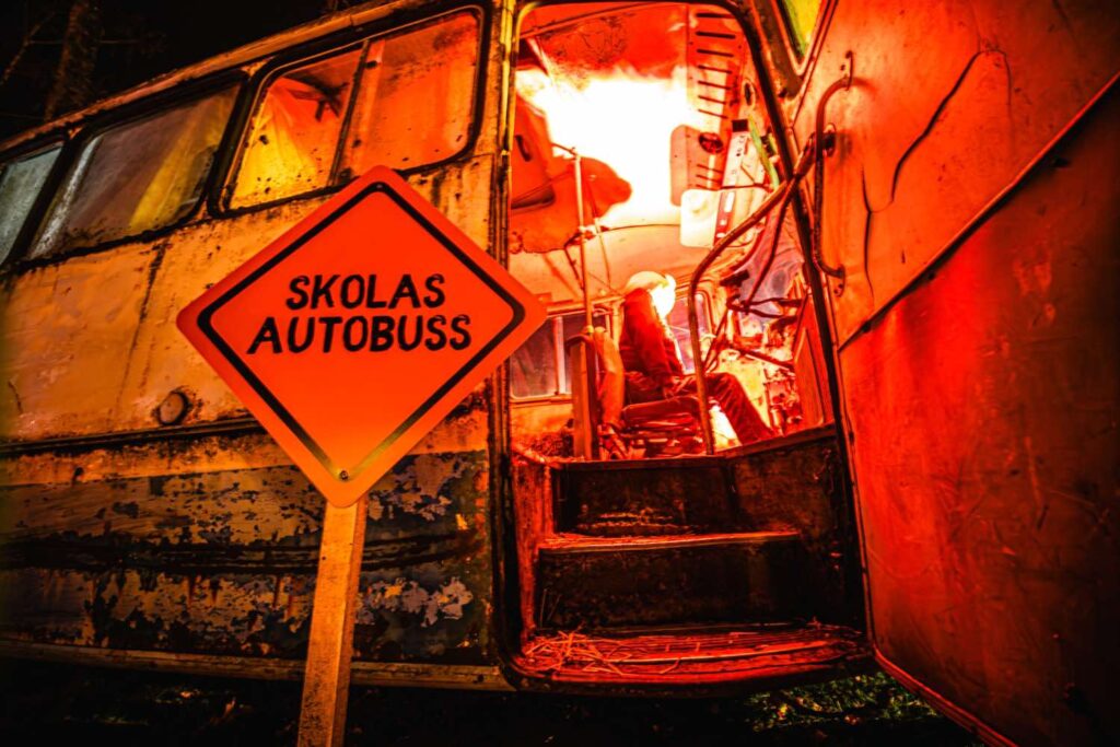 Halovīna šausmu parks Bauskā.
Autors: Publicitātes foto/ Nauris Veiss
