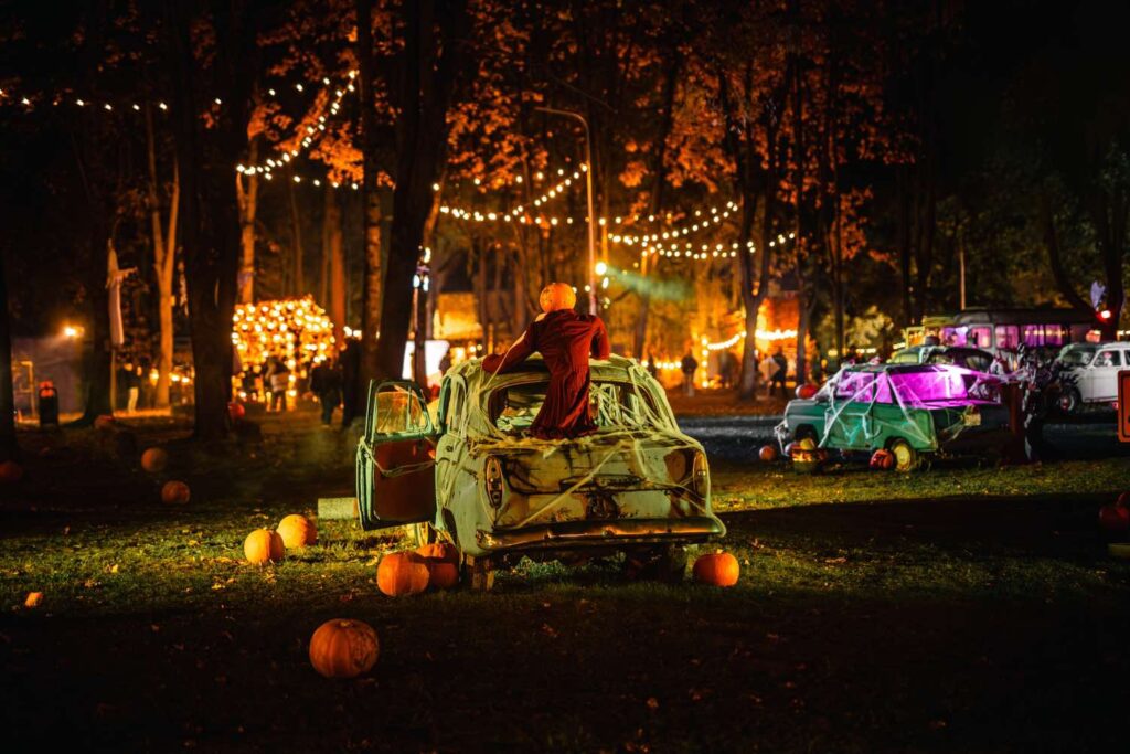 Halovīna šausmu parks Bauskā.
Autors: Publicitātes foto/ Nauris Veiss