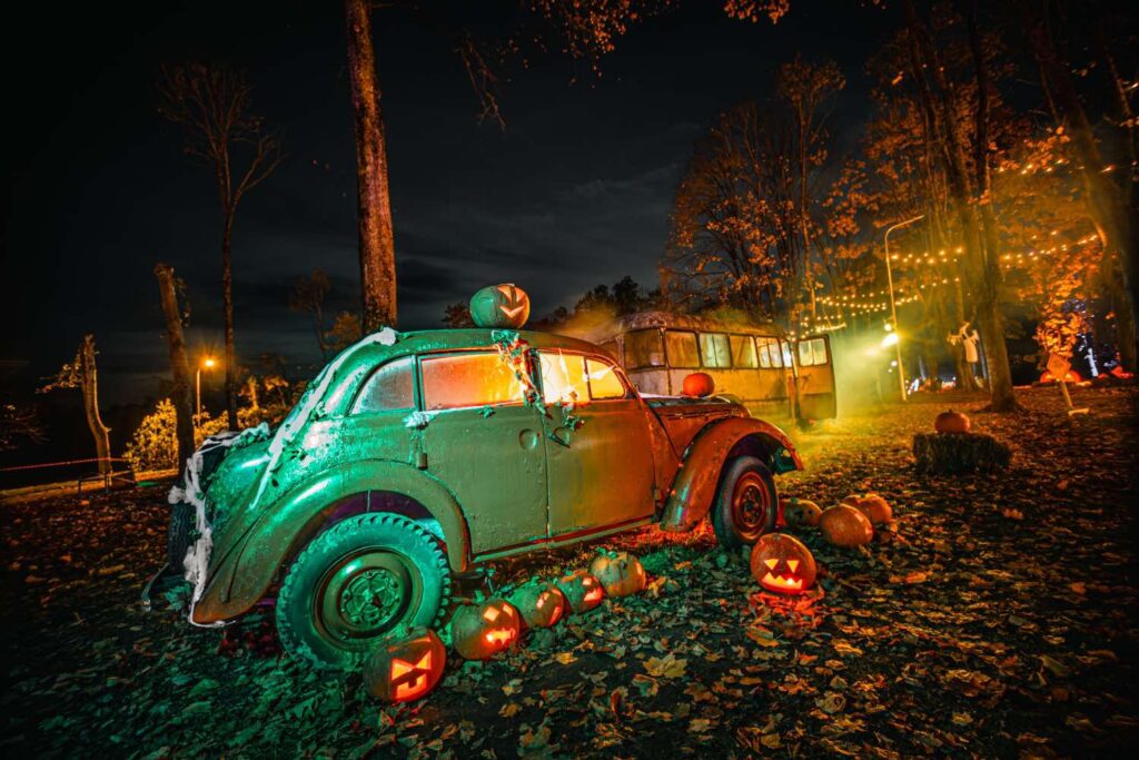 Halovīna šausmu parks Bauskā.
Autors: Publicitātes foto/ Nauris Veiss