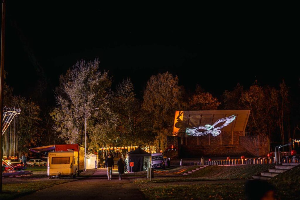 Halovīna šausmu parks Bauskā.
Autors: Publicitātes foto/ Nauris Veiss