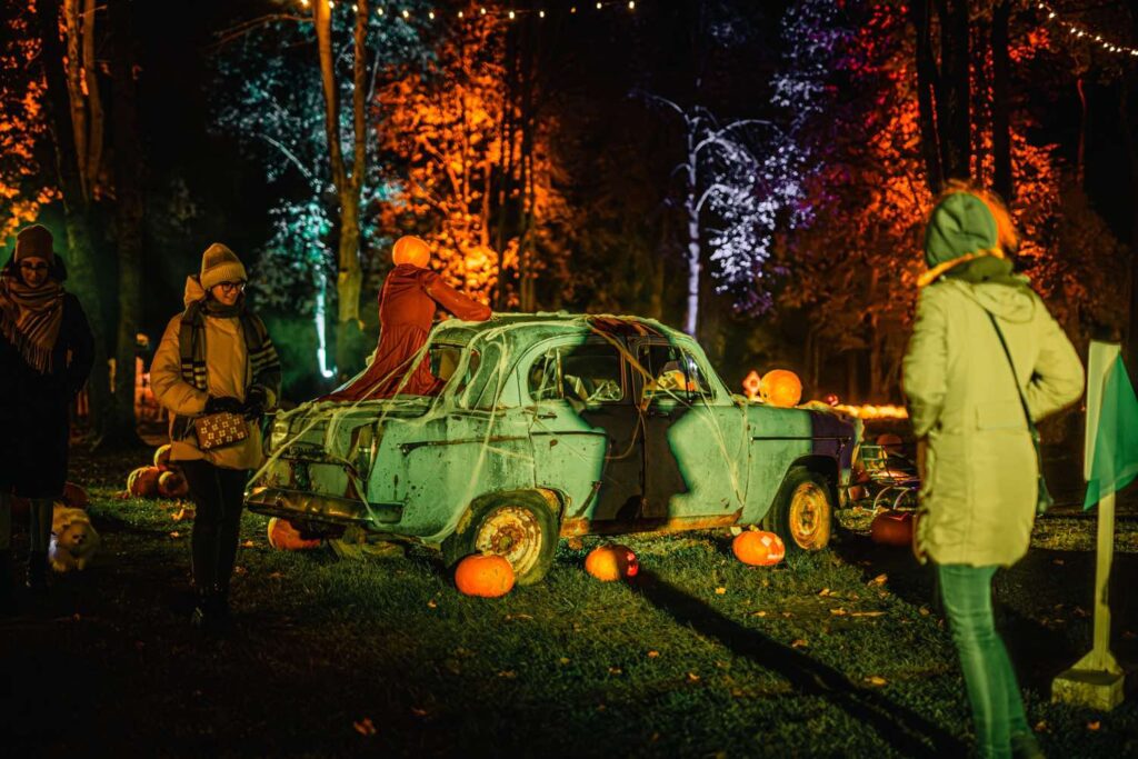 Halovīna šausmu parks Bauskā.
Autors: Publicitātes foto/ Nauris Veiss