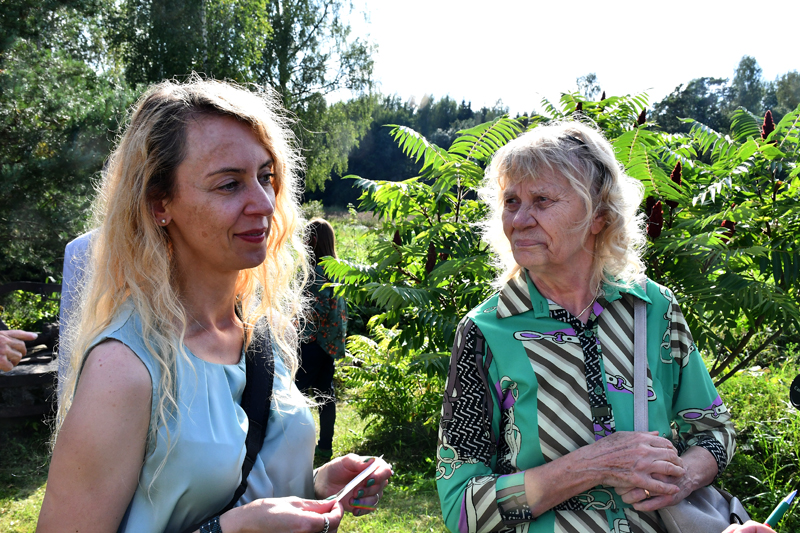 Divas tulkotājas - Laura Laurušaite un Dzintra Elga Irbīte.
Autors: Ivars Bogdanovs