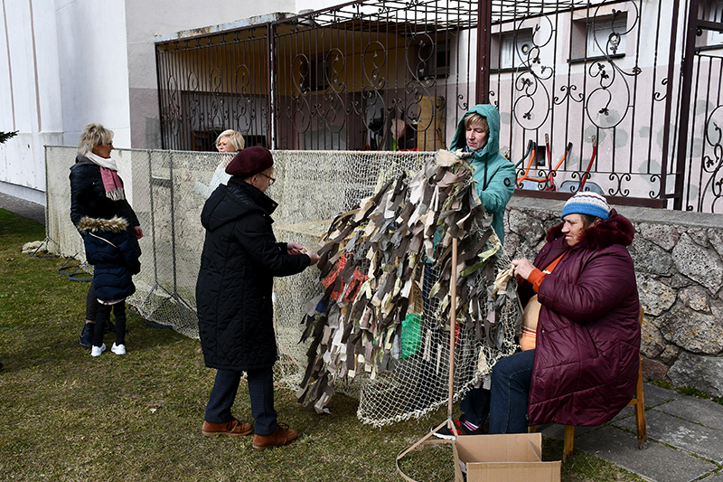 Sarīkojums Ukrainas atbalstam Īslīcē 26. martā.
Autors: Visi foto - Ivars Bogdanovs