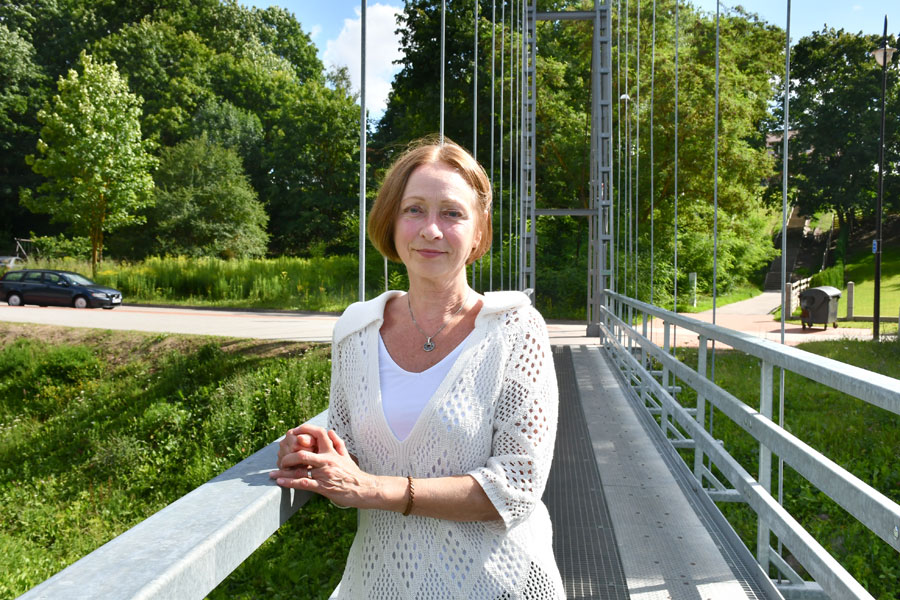 Mārīte Jonkus dzimtajā novadā.
Autors: Foto – Ivars Bogdanovs